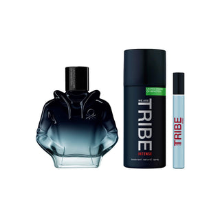 SC BENETTON TRIBE INTENSE EDP 90ML + DESODORANTE