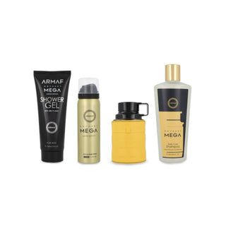 C SET ARMAF ODYSSEY MEGA 4PZS 100ML EDP SPRAY/ SHOWER GEL 100ML/ SHAMPOO 250ML/ BODY SPRAY 50ML