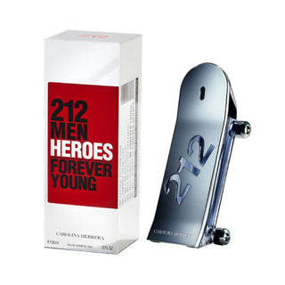 212 HEROES + GEL DE DUCHA + PERFUMERO CAROLINA HERRERA 90 ML EDT