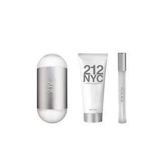 212 + CREMA CORPORAL + PERFUMERO CAROLINA HERRERA 100 ML EDT