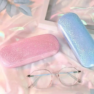 Estuche para Gafas con Lentejuelas Láser