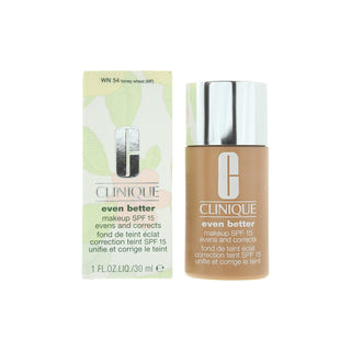 BASE DE MAQUILLAJE LIQUIDA EVEN BETTER MAKEUP SPF 15 WN 54 HONEY WHEAT CLINIQUE UNI