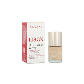 BASE LIQUIDA SKIN ILLUSION VELVET -106N CLARINS 30ML
