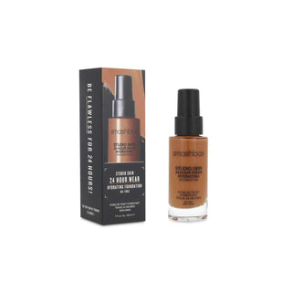 BASE LIQUIDA STUDIO SKIN 15HR WEAR HYRATING FOUNDATION 4.05 DARK WITH WARM, PEACHY UNDERTONE - CARNE SMASHBOX 30ML