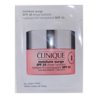 CREMA HIDRATANTE MOISTURE SURGE SHEER HYDRATOR SPF 25 CLINIQUE 30ML