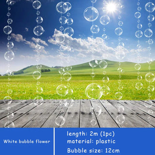 Guirnalda de Burbujas Oceánicas de Sirena 2m