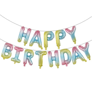 Set de 7 Globos de Aluminio Estrella con Confeti Dulce