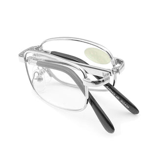 Gafas de Lectura Plegables Retro de Titanio