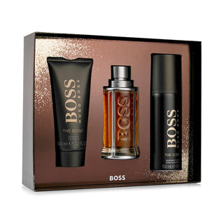 HUGO BOSS THE SCENT + GEL DE DUCHA + DESODORANTE HUGO BOSS 100 ML EDT