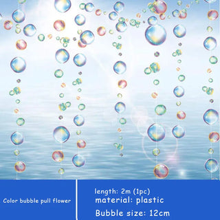 Guirnalda de Burbujas Oceánicas de Sirena 2m