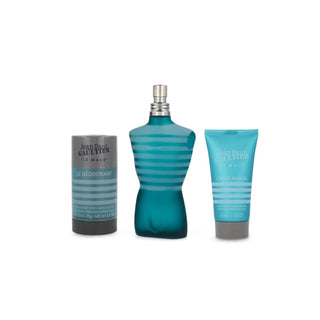 JPG LE MALE + CREMA PARA AFEITAR + DESODORANTE JEAN PAUL GAULTIER 125 ML EDT