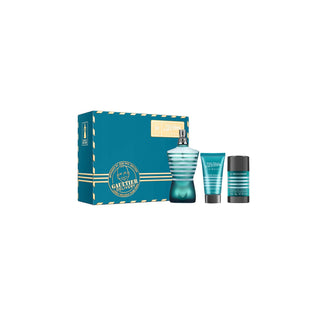 JPG LE MALE + CREMA PARA AFEITAR + DESODORANTE JEAN PAUL GAULTIER 125 ML EDT