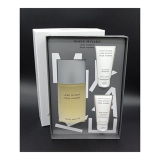 L EAU DE ISSEY POUR HOMME + GEL DE DUCHA + AFTER SHAVE ISSEY MIYAKE 125 ML EDT