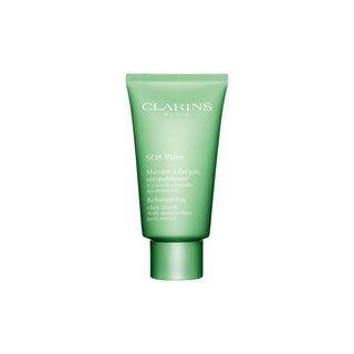MASCARILLA SOS PURE REBALANCING & MATTIFYING CLAY MASK CLARINS 75ML