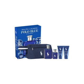 POLO BLUE + POLO BLUE + GEL DE DUCHA + CREMA PARA DESPUES DE AFEITAR + NECESER RALPH LAUREN 125 ML EDT