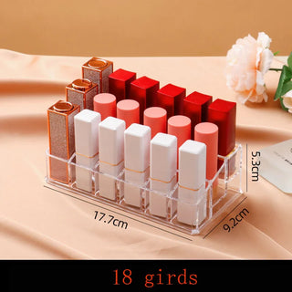 Organizador de Maquillaje Acrílico Transparente para Brochas