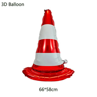 Globos de Papel de Aluminio Temáticos de Coches de Carreras