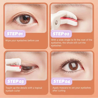 Rizador de Pestañas Profesional Duradero Portátil