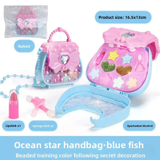 Kit de Maquillaje de Princesa para Niñas 7-9 Años