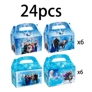 Set de 12/24 Cajas de Regalo Frozen de Elsa
