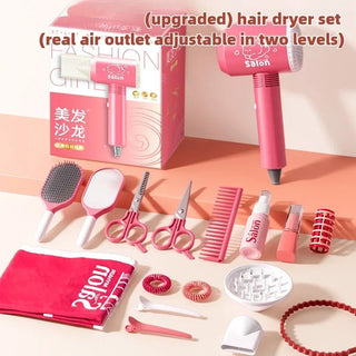 Kit de Juguetes de Belleza para Juego de Peluquería