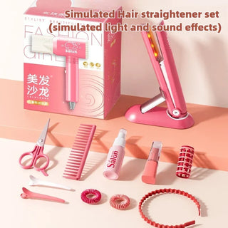Kit de Juguetes de Belleza para Juego de Peluquería