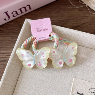 Set de 2 Bandas Elásticas de Mariposa Princesa para Niñas