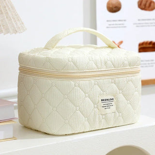 Conjunto de Bolsas de Maquillaje de Algodón