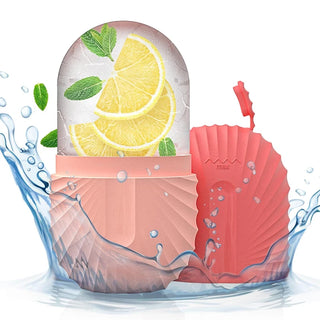 Rodillo Facial de Hielo de Silicona