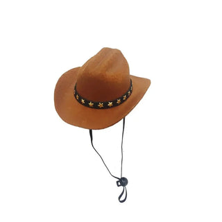 Sombrero de Vaquero Ajustable para Mascotas