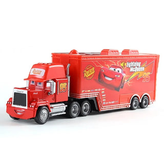 Disney Pixar Cars Camión Mack con Lightning McQueen 1:43