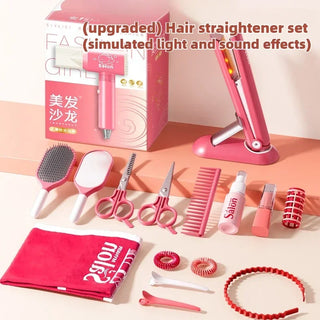 Kit de Juguetes de Belleza para Juego de Peluquería