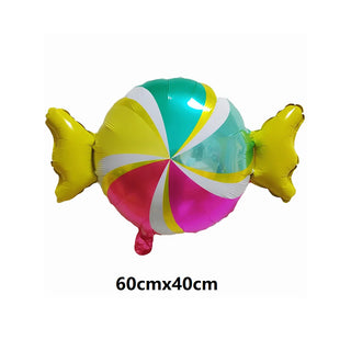 Set de 7 Globos de Aluminio Estrella con Confeti Dulce