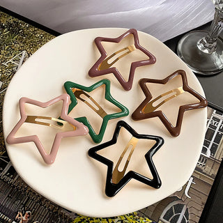 Set de 5 Horquillas de Estrella Ahuecadas
