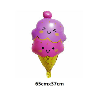 Set de 7 Globos de Aluminio Estrella con Confeti Dulce