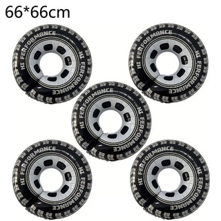 Globos de Papel de Aluminio Temáticos de Coches de Carreras