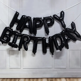 Globos de Aluminio Happy Birthday de 16 Pulgadas