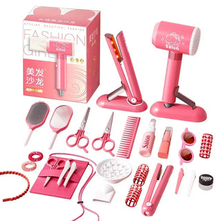 Kit de Juguetes de Belleza para Juego de Peluquería