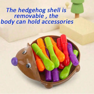 Heddgehog Insertar Juguete Educativo Montessori
