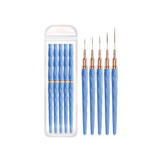 Set de 5 Pinceles Delineadores para Arte de Uñas