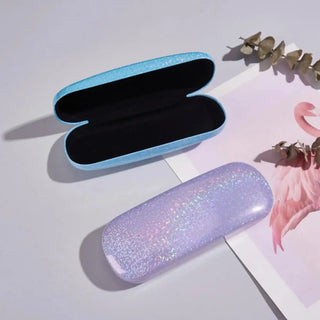Estuche para Gafas con Lentejuelas Láser