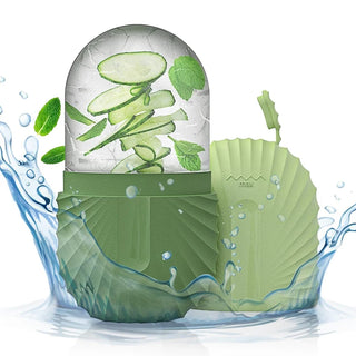 Rodillo Facial de Hielo de Silicona