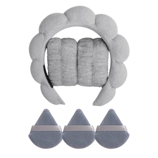 Set de 6 Diademas de Microfibra para Spa y Cuidado Facial