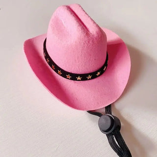 Sombrero de Vaquero Ajustable para Mascotas