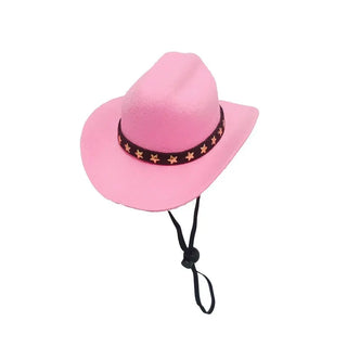 Sombrero de Vaquero Ajustable para Mascotas