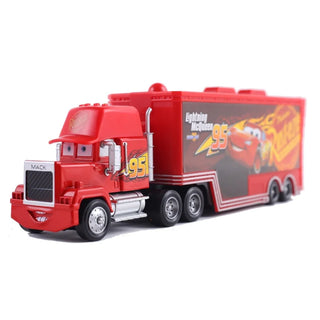 Disney Pixar Cars Camión Mack con Lightning McQueen 1:43