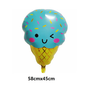 Set de 7 Globos de Aluminio Estrella con Confeti Dulce