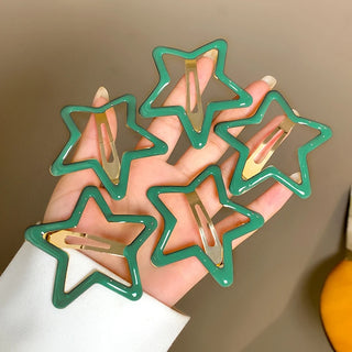 Set de 5 Horquillas de Estrella Ahuecadas