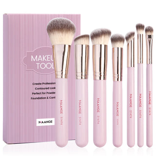 Set de 7 Brochas de Maquillaje Profesionales