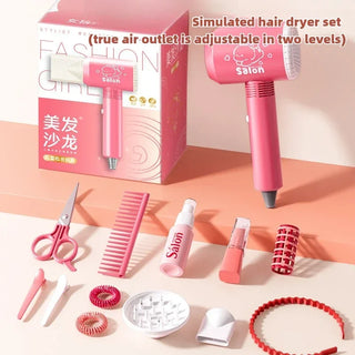 Kit de Juguetes de Belleza para Juego de Peluquería
